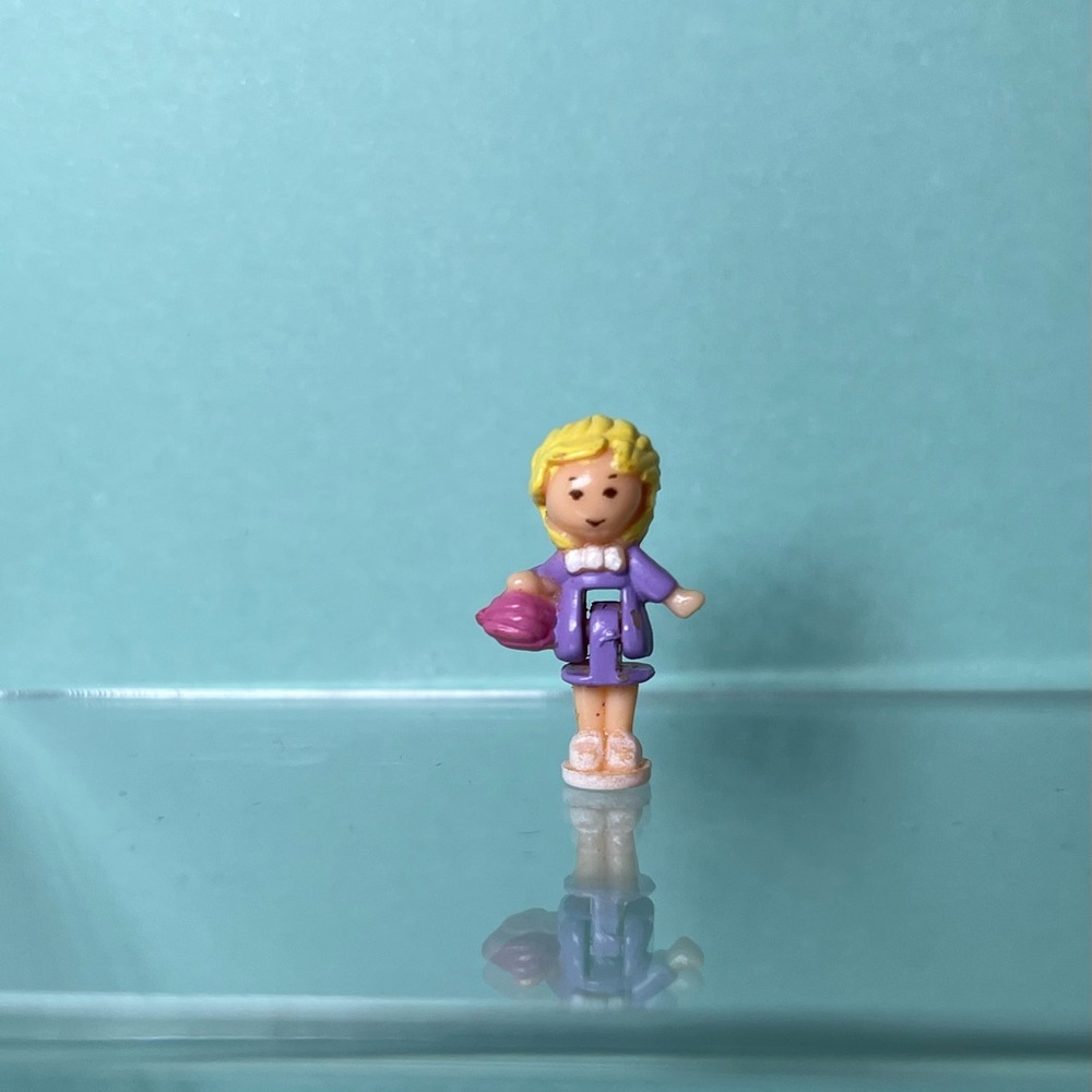 Vintage Polly Pocket 1993 Kozy Kitties, Polly